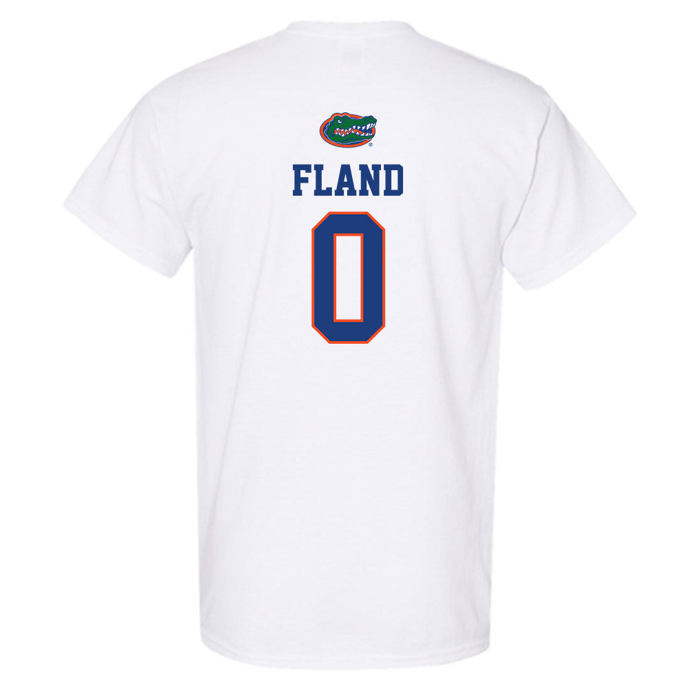 Florida - NCAA Men's Basketball : Johnuel Fland - Classic Shersey T-Shirt-1