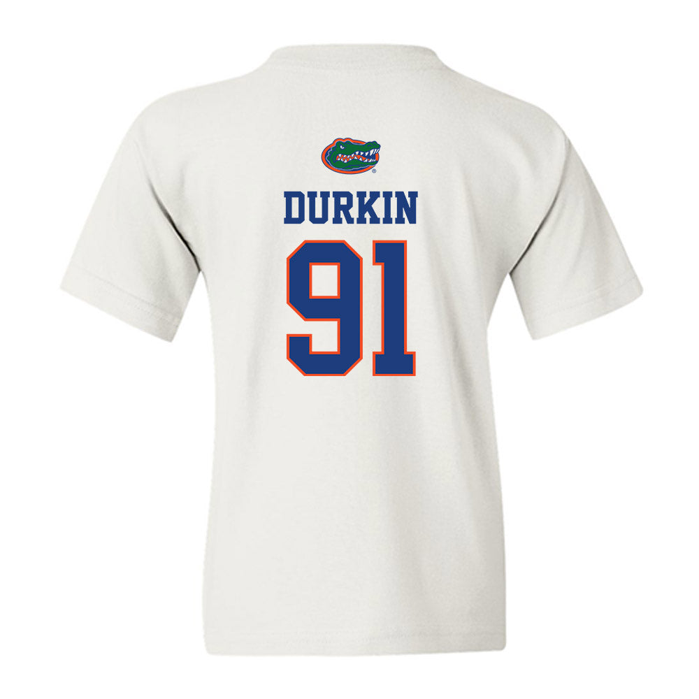 Florida - NCAA Football : Patrick Durkin - Classic Shersey Youth T-Shirt-1