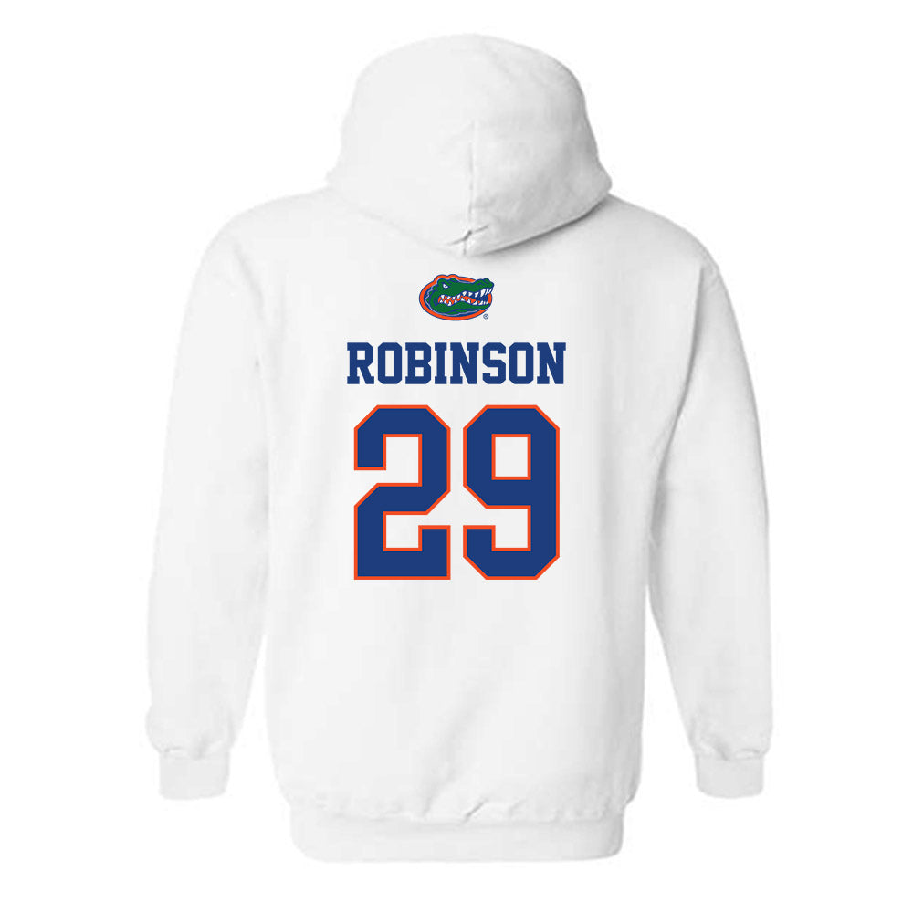 Florida - NCAA Football : Jaden Robinson - Classic Shersey Hooded Sweatshirt-1