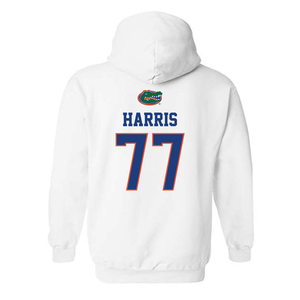 Florida - NCAA Football : Knijeah Harris - Classic Shersey Hooded Sweatshirt-1