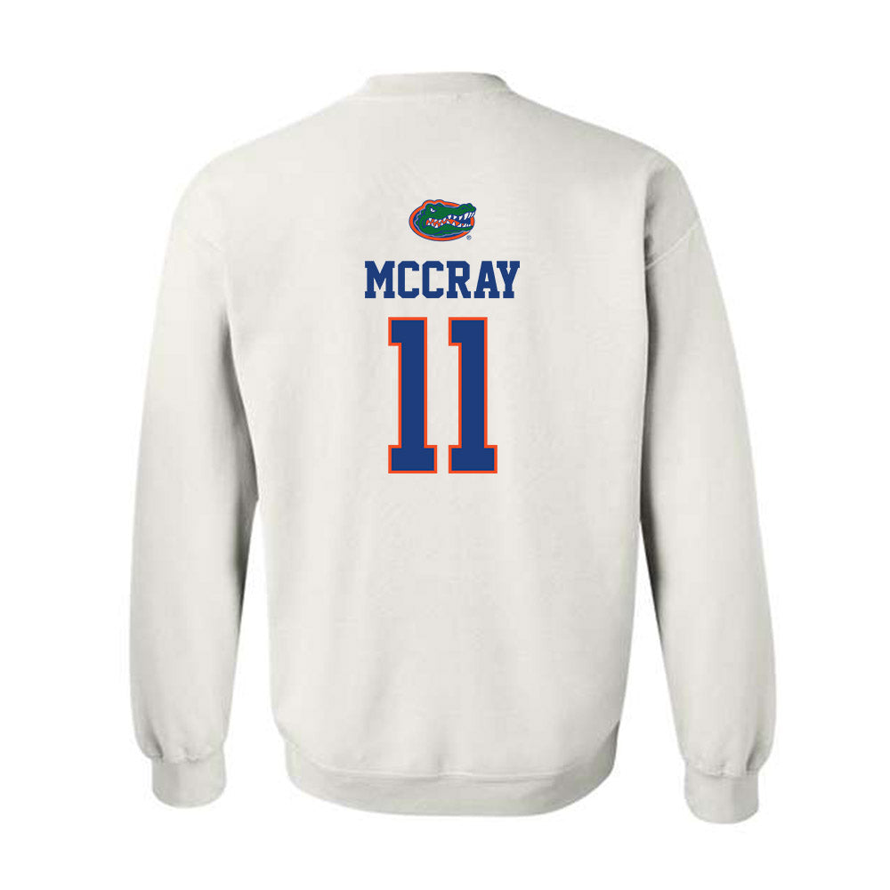 Florida - NCAA Football : LJ McCray - Classic Shersey Crewneck Sweatshirt-1
