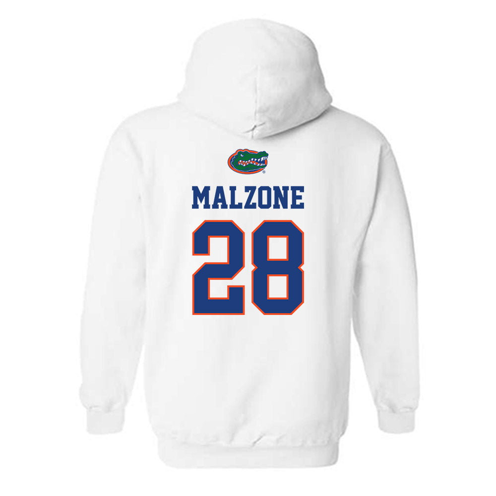 Florida - NCAA Baseball : AJ Malzone - Classic Shersey Hooded Sweatshirt-1