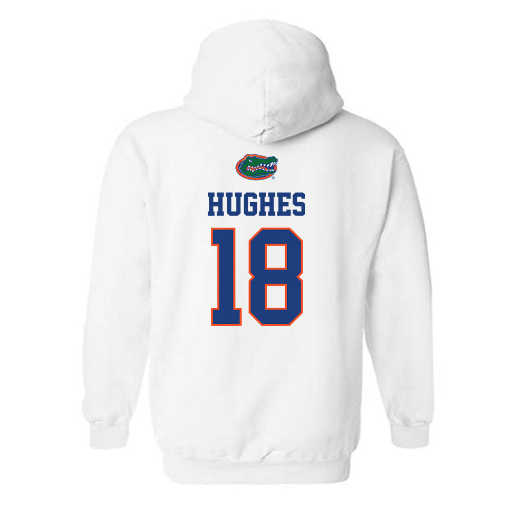 Florida - NCAA Women's Lacrosse : Sam Hughes - Classic Shersey Hooded Sweatshirt-1