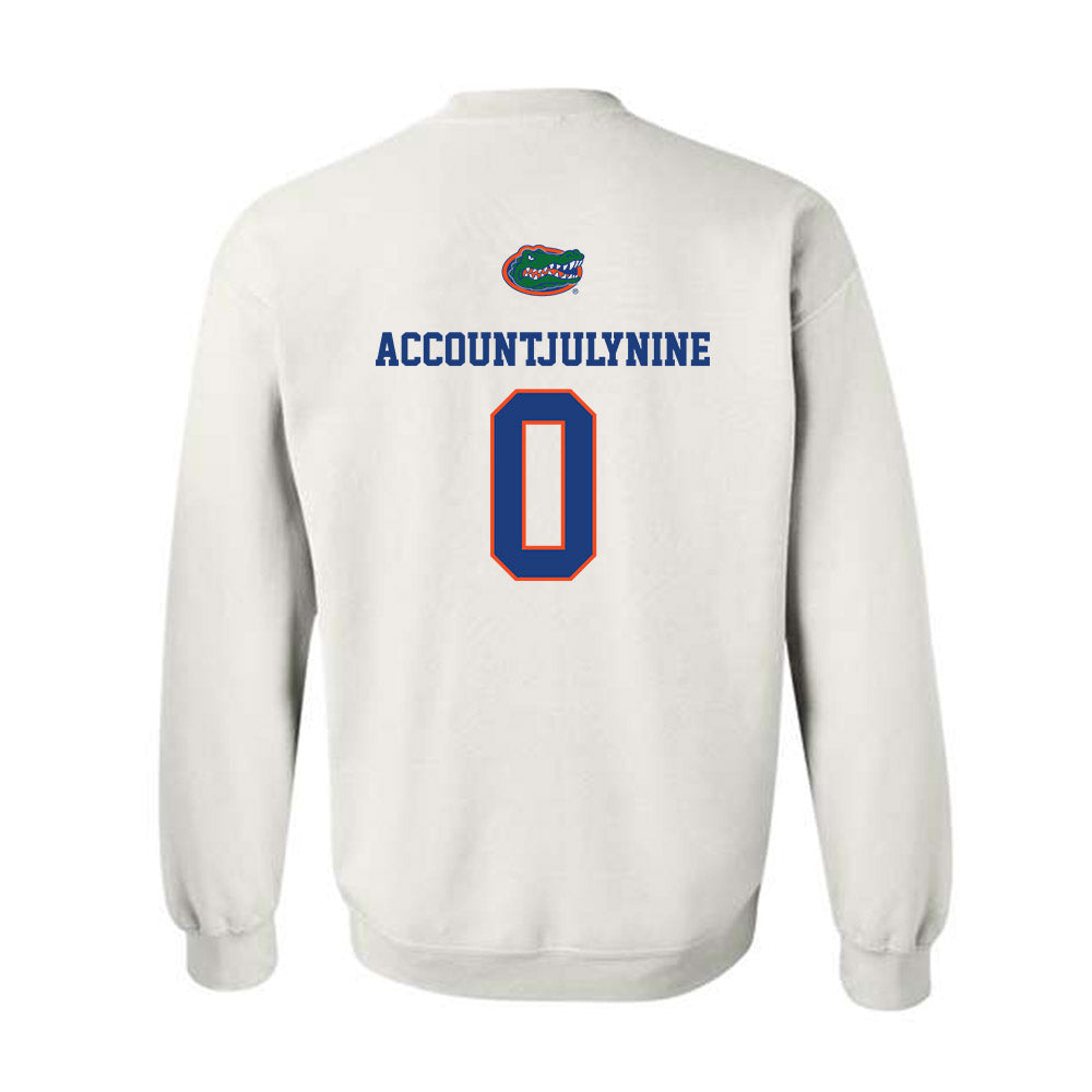Florida - NCAA Football : Test AccountJulyNine - Classic Shersey Crewneck Sweatshirt-1