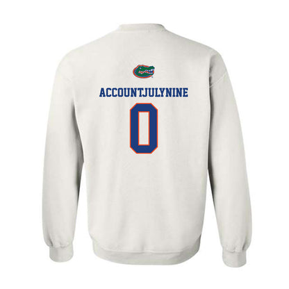 Florida - NCAA Football : Test AccountJulyNine - Classic Shersey Crewneck Sweatshirt-1