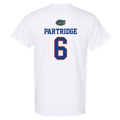 Florida - NCAA Baseball : Nic Partridge - Classic Shersey T-Shirt-1