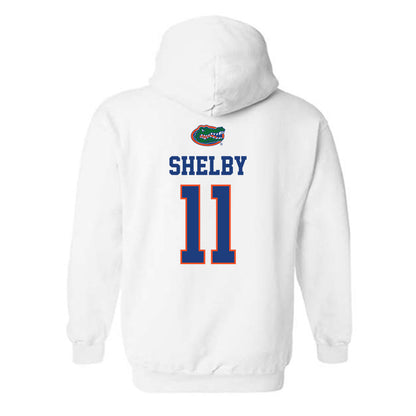 Florida - NCAA Women's Volleyball : Nadiya Shelby - Classic Shersey Hooded Sweatshirt-1