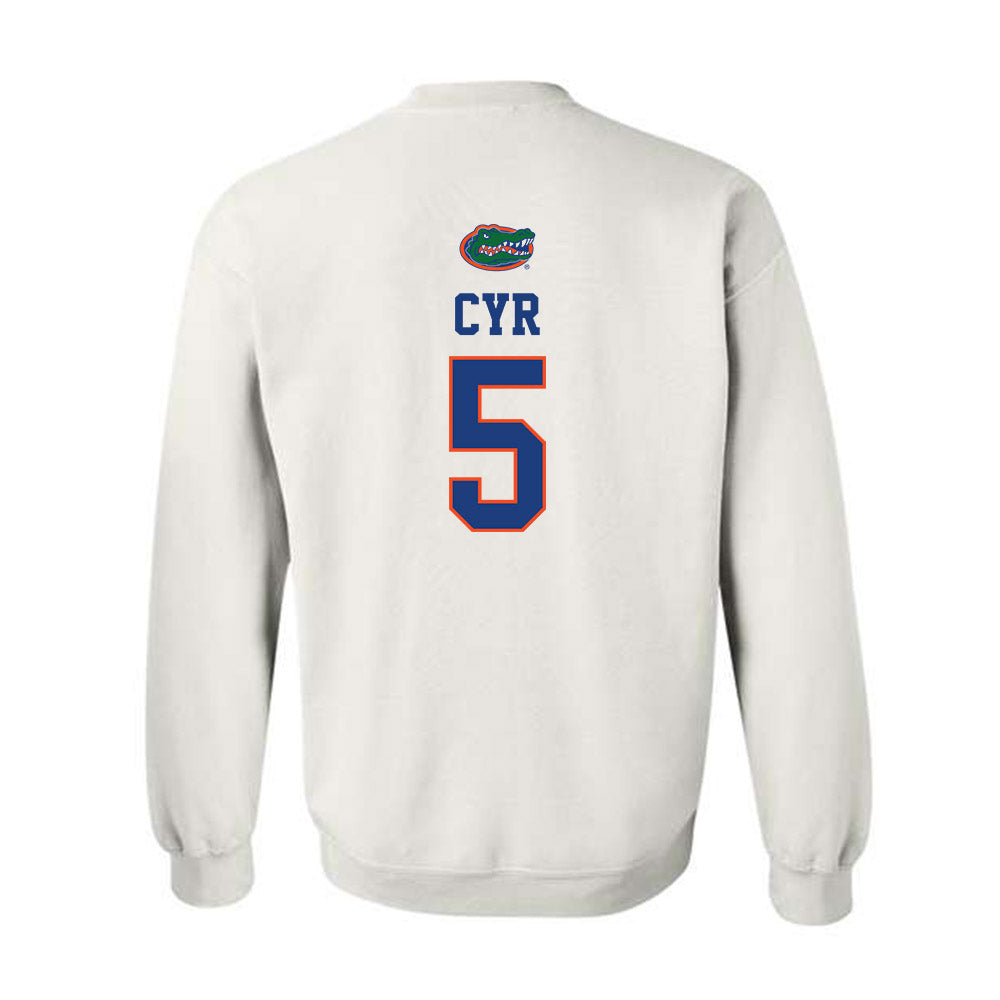 Florida - NCAA Baseball : Blake Cyr - Classic Shersey Crewneck Sweatshirt-1
