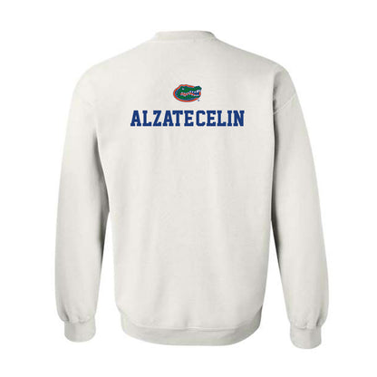 Florida - NCAA Men's Swimming & Diving : Santiago Alzate-Celin - Classic Shersey Crewneck Sweatshirt-1