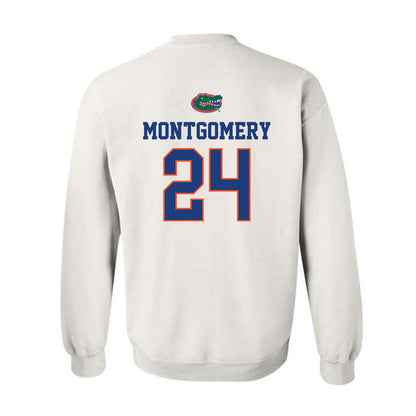 Florida - NCAA Football : London Montgomery - Classic Shersey Crewneck Sweatshirt-1