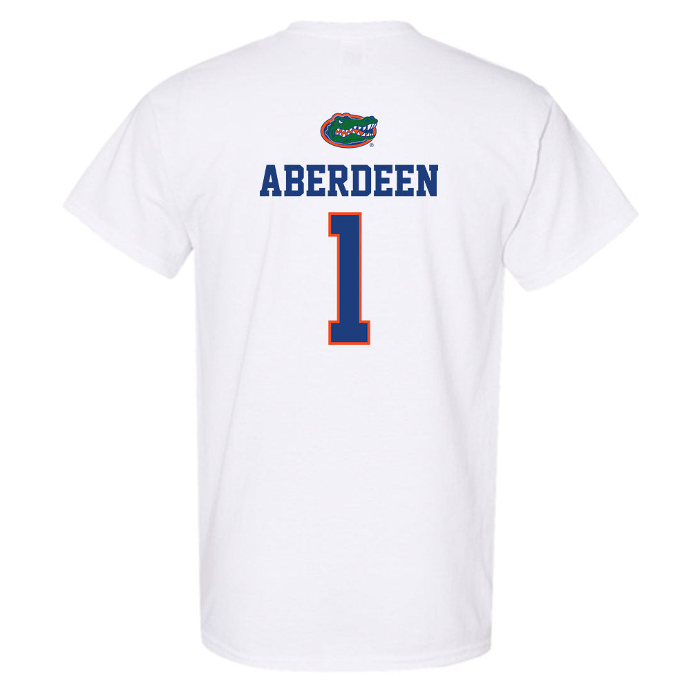 Florida - NCAA Men's Basketball : Denzel Aberdeen - Classic Shersey T-Shirt-1