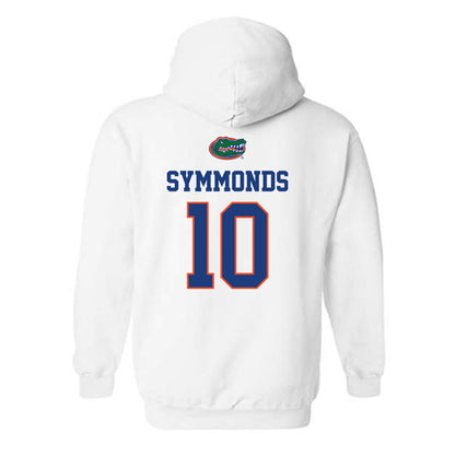 Florida - NCAA Women's Soccer : Adia Symmonds - Classic Shersey Hooded Sweatshirt-1