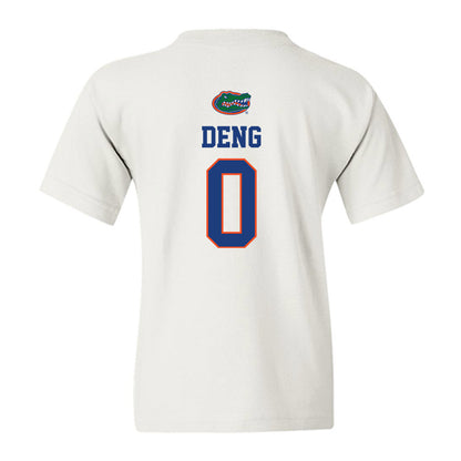 Florida - NCAA Women's Basketball : Sarah Deng - Classic Shersey Youth T-Shirt-1