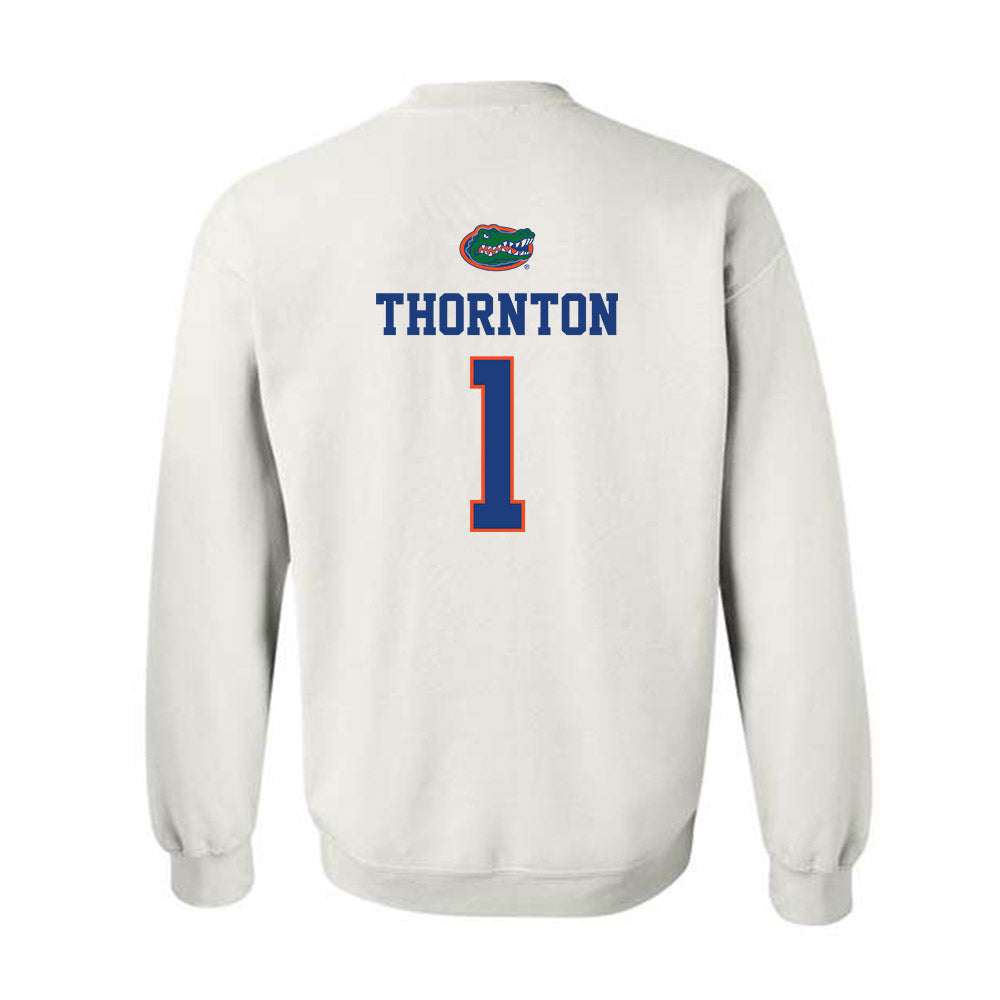 Florida - NCAA Football : Bryce Thornton - Classic Shersey Crewneck Sweatshirt-1
