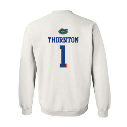 Florida - NCAA Football : Bryce Thornton - Classic Shersey Crewneck Sweatshirt-1