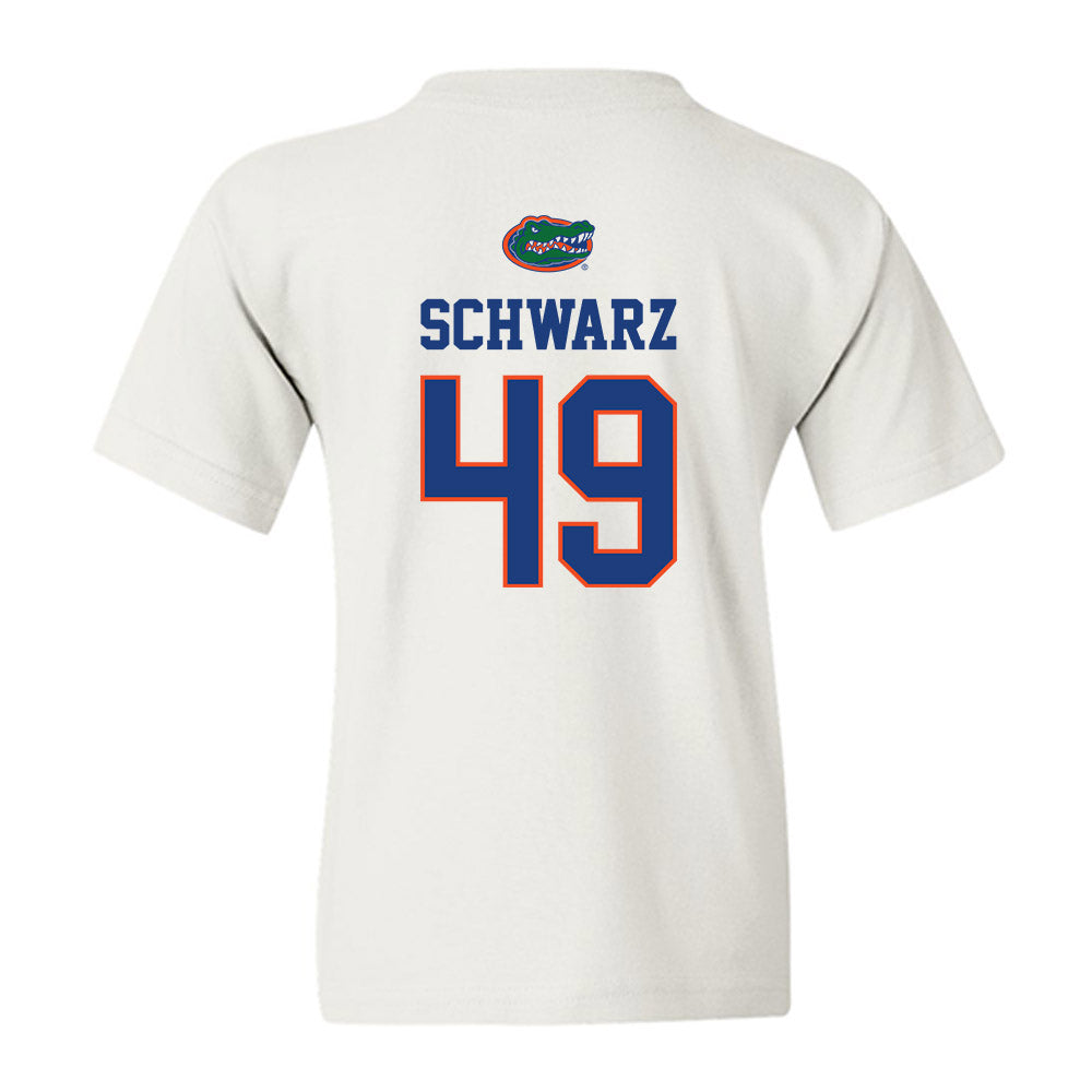 Florida - NCAA Baseball : Colton Schwarz - Classic Shersey Youth T-Shirt-1