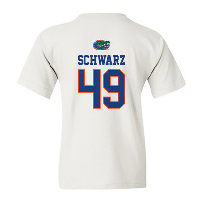 Florida - NCAA Baseball : Colton Schwarz - Classic Shersey Youth T-Shirt-1