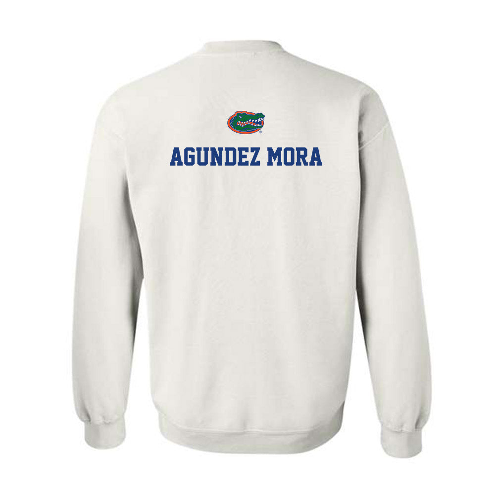 Florida - NCAA Men's Swimming & Diving : JESUS MIGUEL AGUNDEZ MORA - Classic Shersey Crewneck Sweatshirt-1