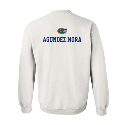 Florida - NCAA Men's Swimming & Diving : JESUS MIGUEL AGUNDEZ MORA - Classic Shersey Crewneck Sweatshirt-1