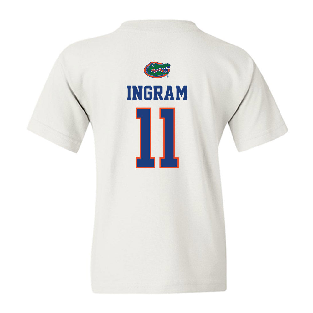 Florida - NCAA Men's Basketball : CJ Ingram - Classic Shersey Youth T-Shirt-1
