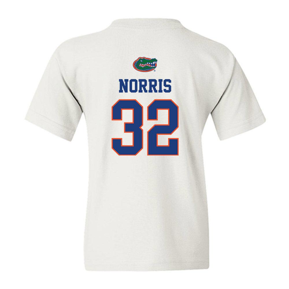 Florida - NCAA Women's Soccer : Nylah Norris - Classic Shersey Youth T-Shirt-1
