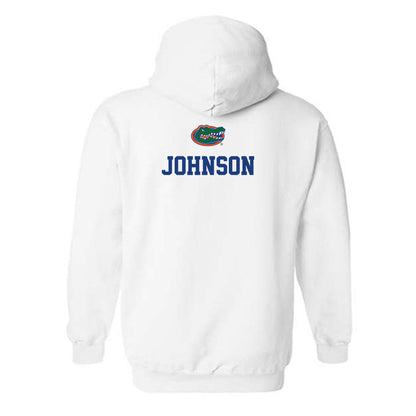 Florida - NCAA Men's Track & Field : Jordaine Johnson - Classic Shersey Hooded Sweatshirt-1