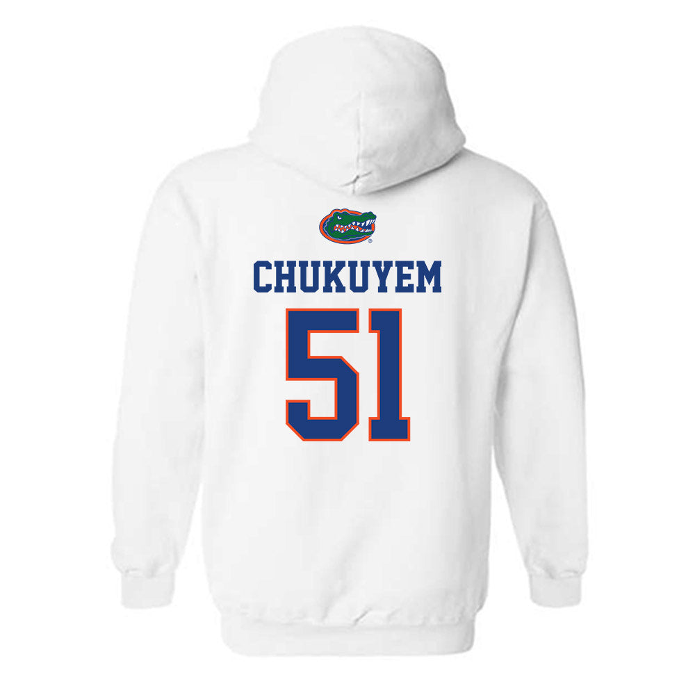 Florida - NCAA Football : Tyler Chukuyem - Classic Shersey Hooded Sweatshirt-1