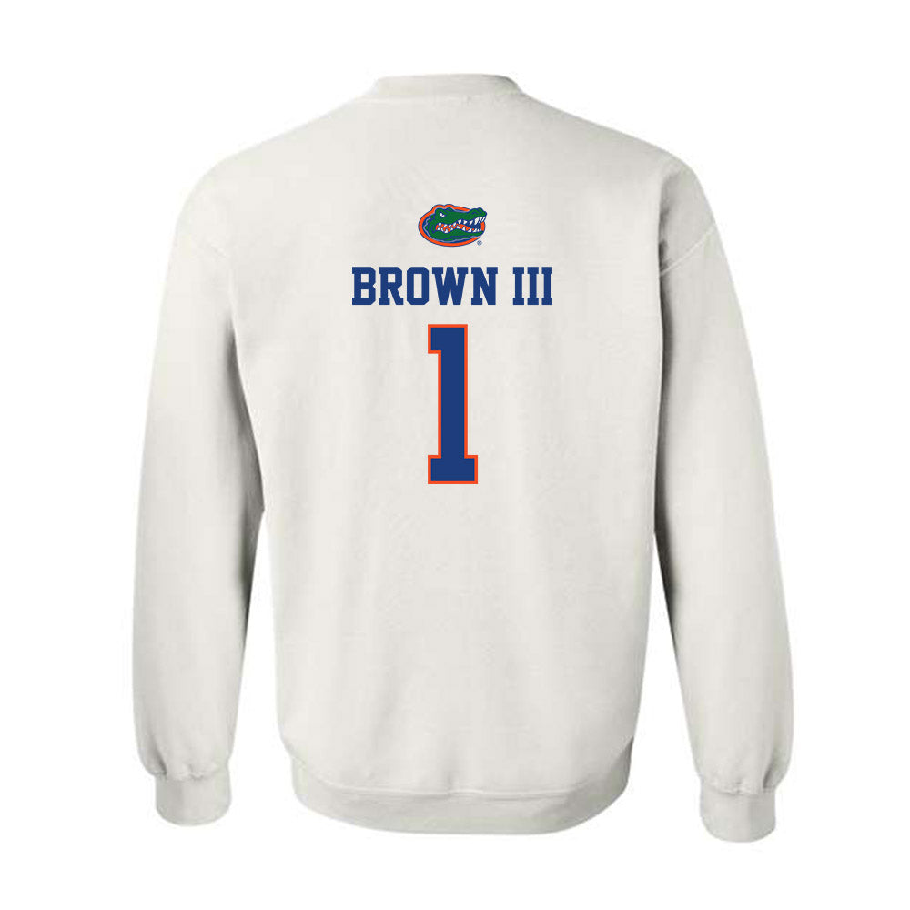 Florida - NCAA Football : Vernell Brown III - Classic Shersey Crewneck Sweatshirt-1