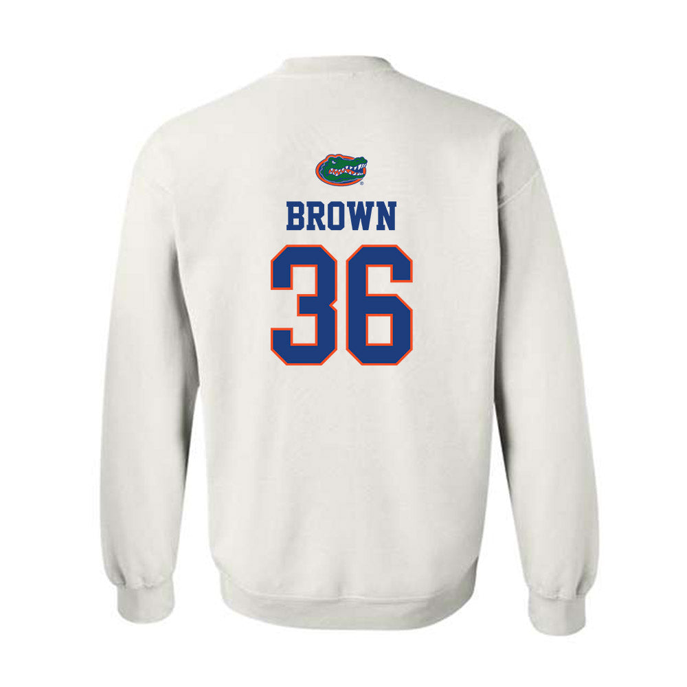 Florida - NCAA Football : Vincent Brown - Classic Shersey Crewneck Sweatshirt-1