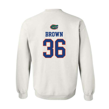 Florida - NCAA Football : Vincent Brown - Classic Shersey Crewneck Sweatshirt-1
