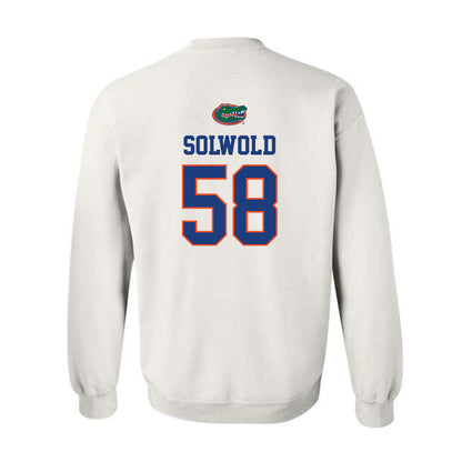 Florida - NCAA Football : Hunter Solwold - Classic Shersey Crewneck Sweatshirt-1