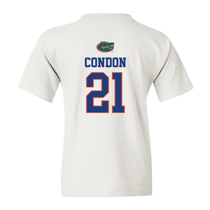 Florida - NCAA Men's Basketball : Alex Condon - Classic Shersey Youth T-Shirt-1