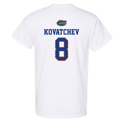 Florida - NCAA Men's Basketball : Alex Kovatchev - Classic Shersey T-Shirt-1