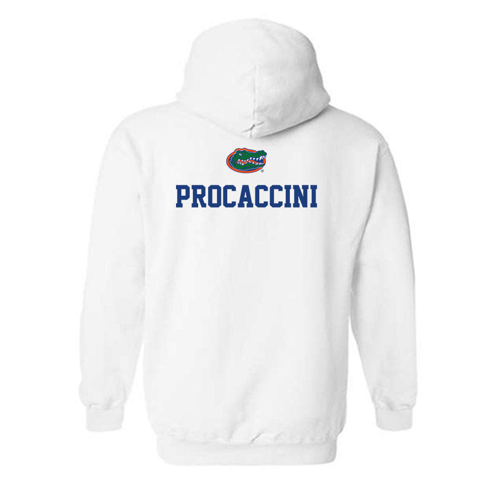 Florida - NCAA Women's Swimming & Diving : Valentina Procaccini - Classic Shersey Hooded Sweatshirt-1