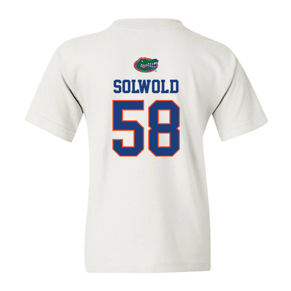 Florida - NCAA Football : Hunter Solwold - Classic Shersey Youth T-Shirt-1
