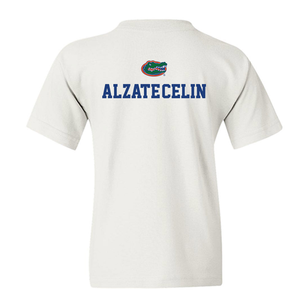 Florida - NCAA Men's Swimming & Diving : Santiago Alzate-Celin - Classic Shersey Youth T-Shirt-1