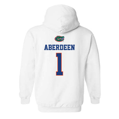 Florida - NCAA Men's Basketball : Denzel Aberdeen - Classic Shersey Hooded Sweatshirt-1