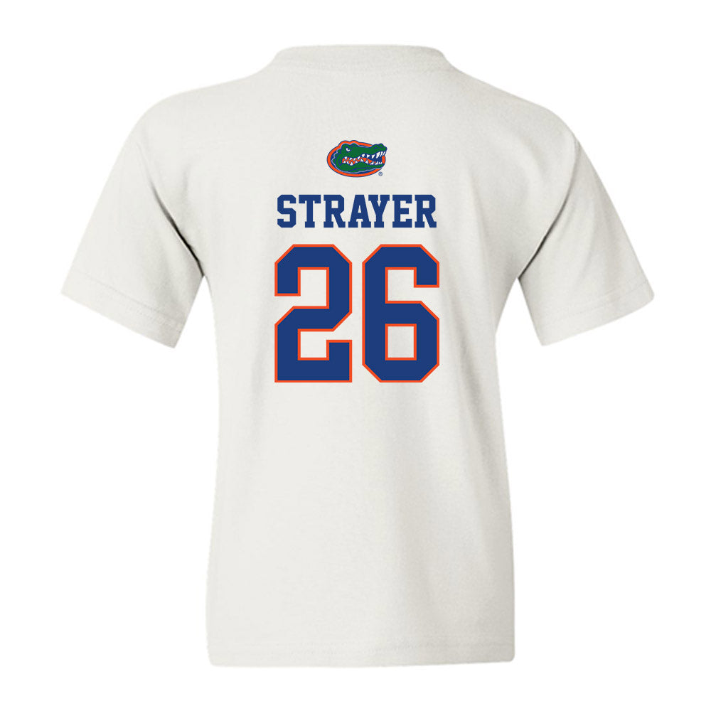 Florida - NCAA Baseball : Cash Strayer - Classic Shersey Youth T-Shirt-1