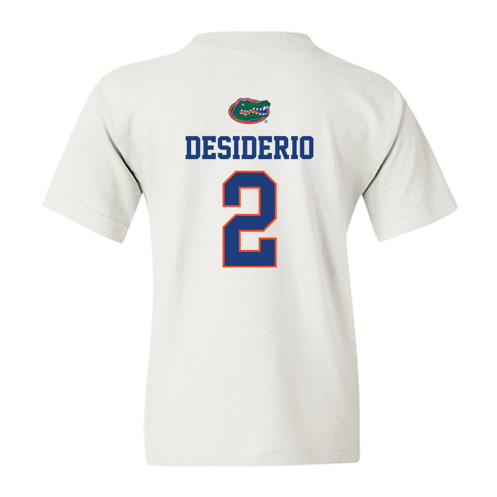 Florida - NCAA Softball : Giulia Desiderio - Classic Shersey Youth T-Shirt-1