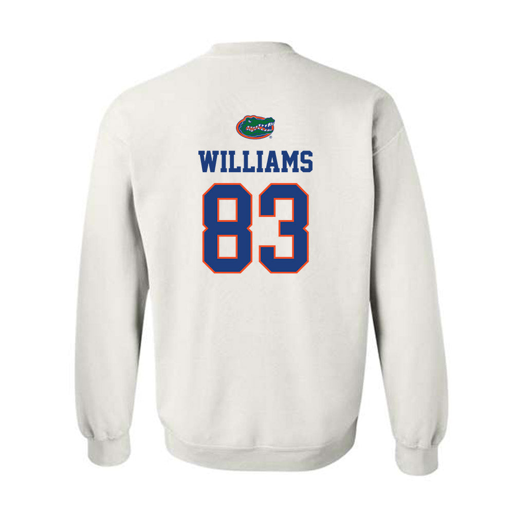 Florida - NCAA Football : Justin Williams - Classic Shersey Crewneck Sweatshirt-1