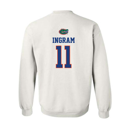 Florida - NCAA Men's Basketball : CJ Ingram - Classic Shersey Crewneck Sweatshirt-1