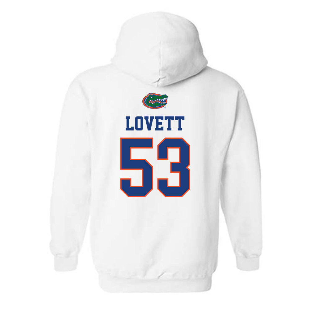 Florida - NCAA Football : Bryce Lovett - Classic Shersey Hooded Sweatshirt-1
