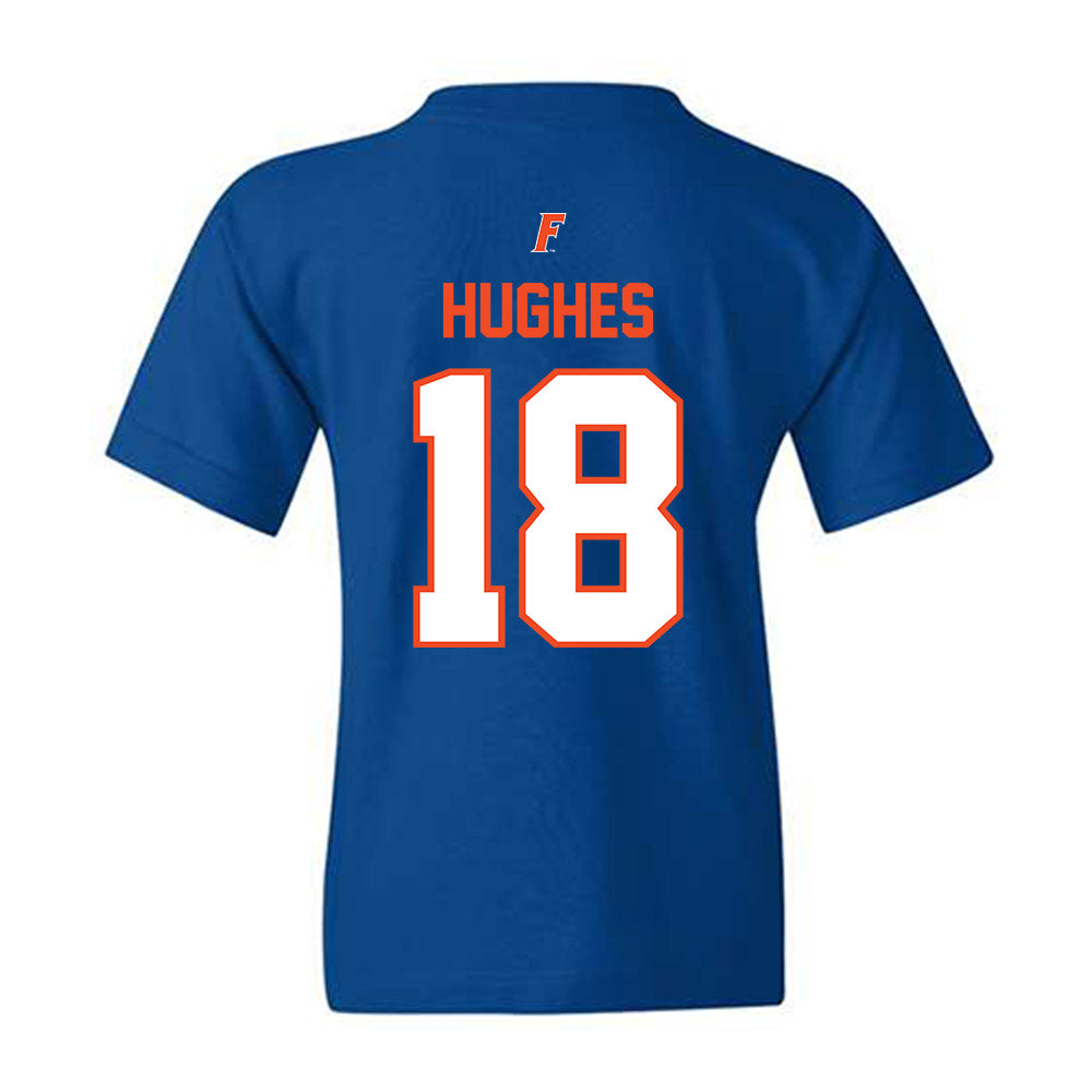 Florida - NCAA Women's Lacrosse : Sam Hughes - Fashion Shersey Youth T-Shirt-1