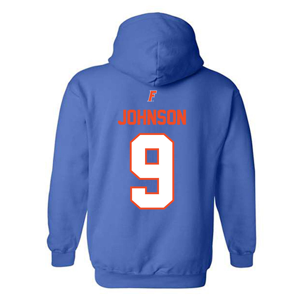 Florida - NCAA Women's Lacrosse : Gabi Johnson - Fashion Shersey Hooded Sweatshirt-1