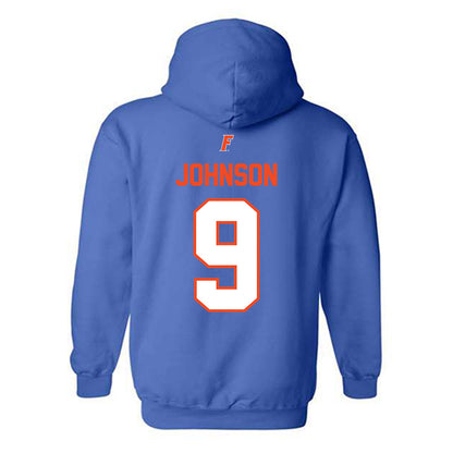 Florida - NCAA Women's Lacrosse : Gabi Johnson - Fashion Shersey Hooded Sweatshirt-1