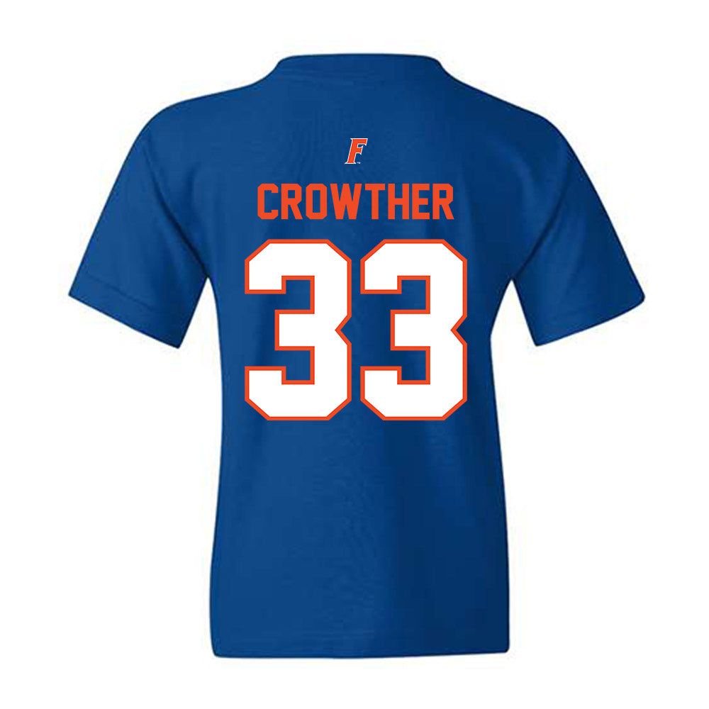 Florida - NCAA Women's Lacrosse : Paige Crowther - Fashion Shersey Youth T-Shirt-1