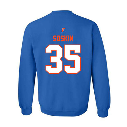 Florida - NCAA Women's Lacrosse : Maya Soskin - Fashion Shersey Crewneck Sweatshirt-1
