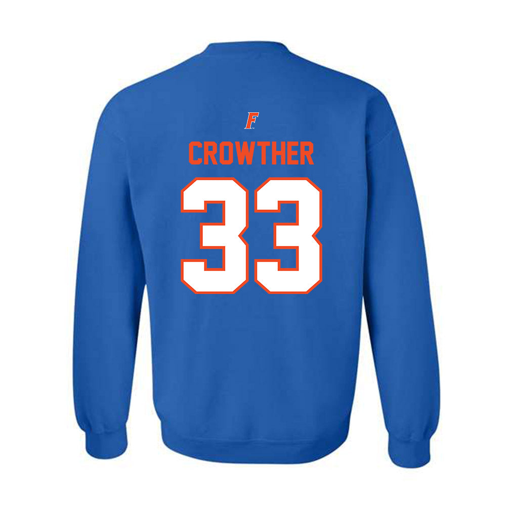 Florida - NCAA Women's Lacrosse : Paige Crowther - Fashion Shersey Crewneck Sweatshirt-1