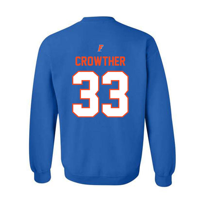Florida - NCAA Women's Lacrosse : Paige Crowther - Fashion Shersey Crewneck Sweatshirt-1