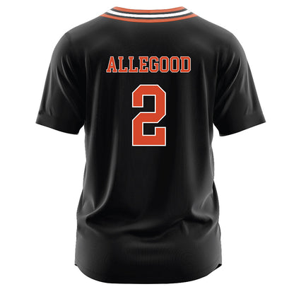 Campbell - NCAA Softball : Emily Allegood - Black Jersey-1
